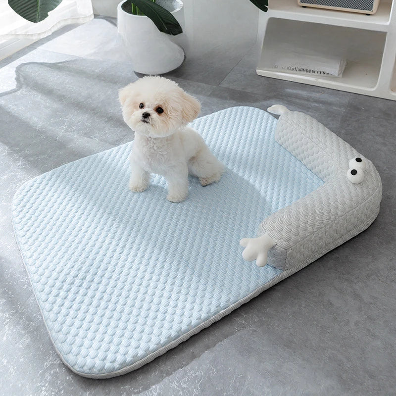 Summer Big Eyed Monster Pet Mat